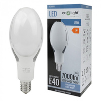 LED-Birne E40 70W 7000lm 6000K Cold Rocket Ecolight