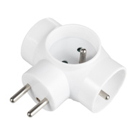 Elektrischer Netztrenner mit Riegel R- 31 Dieb 3 Steckdosen mit Erdung VAYOX