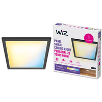 LED-Oberflächenpanel 30x30 Deckenleuchte 12W CCT TW Schwarz SMART WiFi WiZ
