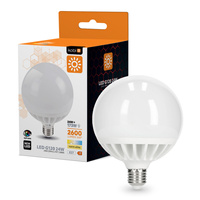 LED-Lampe E27 Sphere 24W 2600lm 3000K Warm 270° Kobi