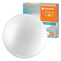 LED Decke Plafond 12W 900lm 3000K Warm IP44 Weiß mit Sound Sensor Decke Ledvance