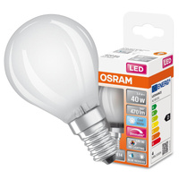 LED-Lampe P45 Ball E14 3.4W = 40W 470lm 4000K Neutral CRI90 300° Filament Dimmbar SUPERSTAR PLUS CLASSIC Osram