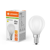 LED Birne Kugel E14 P45 5.9W = 60W 806lm 2700K Warm 300° Dimmbar Ledvance