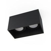 GROOVE 9316 Nowodvorski Deckenleuchte Schwarz 2xGU10 Spot Oberfläche-Modern