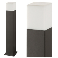 LED-Gartenlampe E27 NEW YORK TUBA Mast 44cm Graphit - GOLDLUX (Polux)