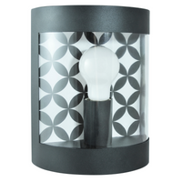 Wandleuchte Außengarten Wandleuchte MURET E27 GOLDLUX (Polux) schwarz