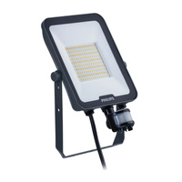 LED-Flutlicht 50W 6000lm 3000K/4000K/6500K IP65 mit Bewegungssensor Schwarz PHILIPS LEDINAIRE