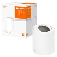 Spot Tuba GU10 Weiß Spot Oberfläche Ledvance Decke Reflektor Lampe