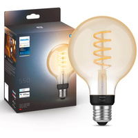 LED-Globus E27 G95 7W CCT PHILIPS HUE Weiß & Ambiance Glühbirne Bluetooth Zigbee