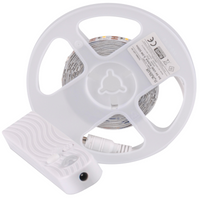 LED-Streifen mit Bewegungs- und Dämmerungssensor 8,5W 920lm 4000K Neutral 1,5V Weiß 2m Sanico Goldlux