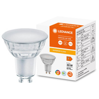 GU10 LED Leuchtmittel 6,7W = 48W 575lm 4000K Neutral 120° CRI90 Dimmbares Glas LEDVANCE Superior