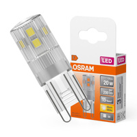 LED Lampe G9-Kapsel 1,9W = 20W 200lm 2700K Warm 300° OSRAM Star