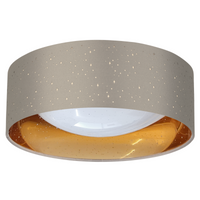 Plafond LED-Deckenleuchte 18W 1850lm 4000K Neutral 120° Weiß Gold Grau Toulouse Sanico Goldlux