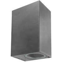 Up and Down LED-Gartenwandleuchte 2xGU10 BOSTON GOLDLUX (Polux) RECHTECKIG SATIN