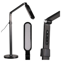 LED Stehleuchte 13W 700lm CCT 120° Schwarz Dimmbar Ferrara Sanico Goldlux