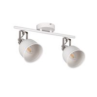 DERATO 2x E14 Weiß KANLUX Wand-/Deckenlichtband