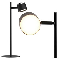 LED-Schreibtisch-Tischlampe 4,2W KUBIK Schwarz 3000K GOLDLUX (Polux)