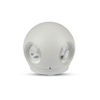 LED-Wandleuchte 4W 4000K IP65 4-flammig rund weiß VT-834 V-TAC