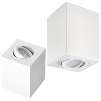 Aufbauleuchte OH37L SQUARE GU10 KOBI WHITE