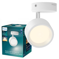 Wandleuchte LED-Wandleuchte 5.5W 550lm 2700K Weiß Bruder Philips