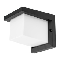 Wandleuchte Außen E27, Garten-Wandleuchte IP54 Schwarz TAURUS LUMILED