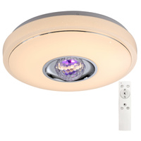 Aufbau LED Deckenleuchten 18W RGB + Warm MAGIC DISCO 38cm + Fernbedienung