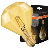 LED-Lampe E27 DIAMENT 4.5W = 40W 470lm 2500K Warm 360° OSRAM Vintage 1906