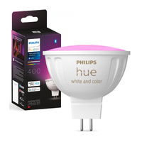 LED MR16 6.3W CCT RGB PHILIPS HUE Weiß & COLOR Ambiance Bluetooth Zigbee Glühbirne
