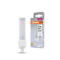 LED-Leuchtstoffröhre G24d-1 5W = 10W 600lm 4000K Neutral 120° DULUX LED D EM & AC Osram