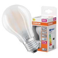 LED-Lampe E27 A60 7.5W = 75W 1055lm 4000K Neutral 300° Glühfaden Dimmbar OSRAM SUPER STAR