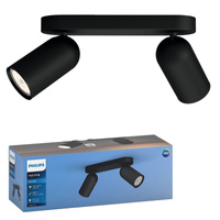 Strahler Deckenleuchte LED 2 x GU10 PHILIPS PONGEE 50582/30/PN