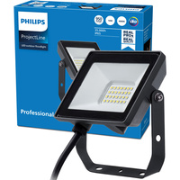 LED Fluter 10W 950lm 4000K IP65 Schwarz ProjectLine Flutlicht PHILIPS