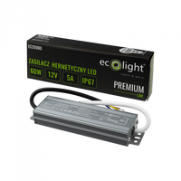 LED-Netzteil IP67 60W 12V Premium Ecolight