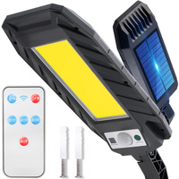 LED-Solar-Straßenlaterne 10W IP65 Bewegungssensor + Handgriff + Fernbedienung