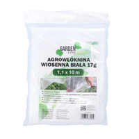 Agrotextil-Federabdeckung 1,1 x 10m 17 g Weiß