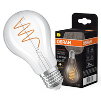 Dekorative LED-Lampe A60 E27 5.9W = 60W 806lm 2700K Warm 300° Vintage 1906 Osram