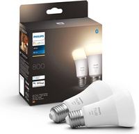 2PAK LED-Lampe E27 A60 9W 2700K Warm PHILIPS HUE Weiß Bluetooth Zigbee