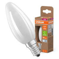 LED-Lampe B35 Kerze E14 2.2W = 40W 470lm 4000K Neutral 330° 214lm/W CLASSIC ENERGY EFFICIENCY Osram