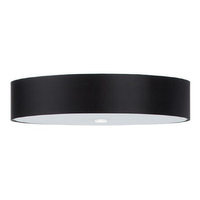 Deckenleuchte LED SKALA 5xE27 Runde Leuchte 60cm Schwarz SOLLUX