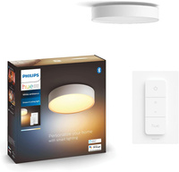 LED-Deckenleuchte Enrave Weiß 9.5W 26cm CCT PHILIPS HUE Bluetooth + Dimmschalter