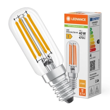 LED Lampen T25 E14 4.2W = 40W 470lm 2700K Warmweiß FILAMENT LEDVANCE