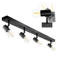 SPOT TUBA Deckenleuchte Reflektor Halogen Leuchte 4x E27 GLASA LUMILED