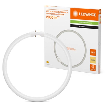 LED-Rad-Leuchtstoffröhre 2GX13 T5 21.5W 2900lm 3000K Warm 120° Ledvance