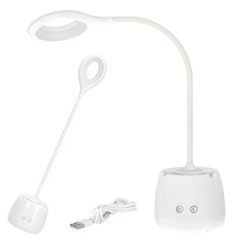 LED wiederaufladbare Tischlampe 5W 180lm Weiß Lusia LED2B Kobi