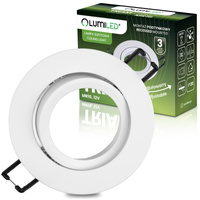 Halogen-Deckeneinbauleuchte Kreisförmig beweglich MR16 Weiß TRIAM LUMILED