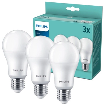 3x LED Lampen E27 A67 14W = 100W 1521lm 2700K Warm Milk PHILIPS