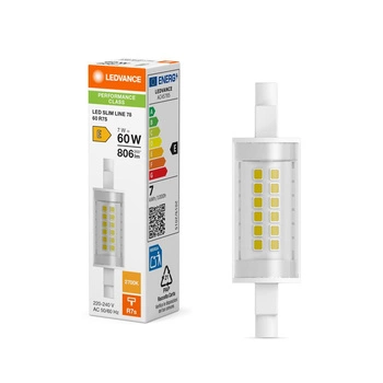 LED-Glühbirne R7s 7W = 60W 806lm 2700K Warm 300° Ledvance