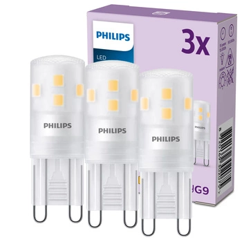 LED Lampen 3x G9 CAPSULA 1.9W = 25W 220lm 2700K Warm PHILIPS
