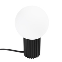 Tisch Schreibtischlampe G9 Rund Schwarz Modern Matt Halo Sollux