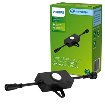 Dämmerungssensor GardenLink 12W 24V IP44 Schwarz PHILIPS